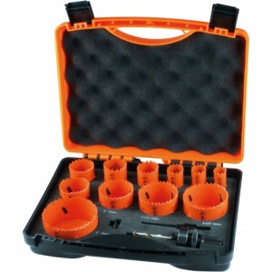 Alcock Hole Saw Set 11 Piece (General Purpose)