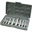 Alcock HSS Slot Drill / End Mill Set 10 Piece Metric