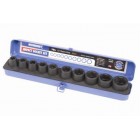 Kincrome Air Impact Socket Set 10 Piece Metric 1/2 inch Square Drive