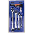 Kincrome Reverse Double Ring Gear Spanner Set 4 Piece AF