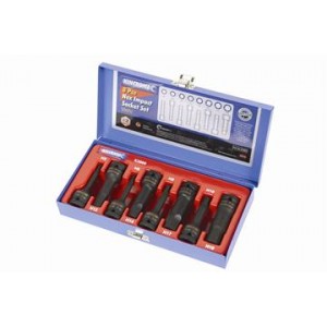 Kincrome Hex Impact Socket Set 8 Piece Metric 1/2 inch Square Drive