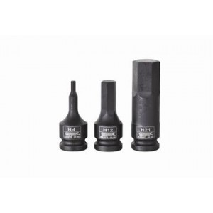 Kincrome Hex Impact Socket Metric 1/2 Square Drive 8mm x 60mm