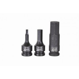 Kincrome Hex Impact Socket Imperial 1/2 Square Drive 7/32 x 60mm