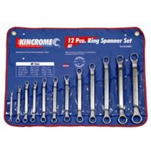 Kincrome Ring Spanner Set 12 Piece AF