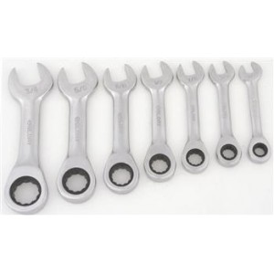 Kincrome Stubby Combination Gear Spanner Set 7 Piece AF