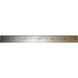 Toledo 300mm/12Inch, 2 Square Steel Rule